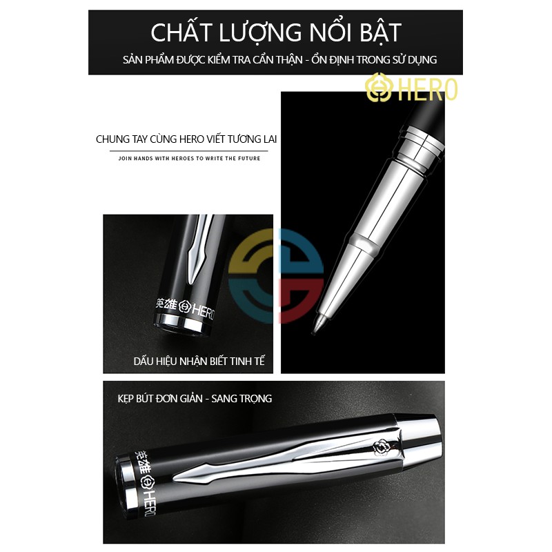 Bút Dạ Bi HERO 7006 - Bút Ký Doanh Nhân Cao Cấp