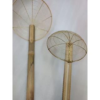 Vợt chiên vớt ráo dầu, vợt vớt thức ăn, vớt đồ chiên nóng size trung 25 cm