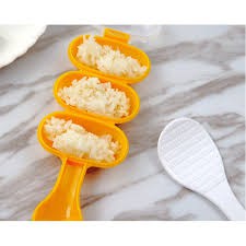 Bộ Khuôn Lắc Tạo Hình Cơm Nắm Bento Cho Bé Ăn Dặm