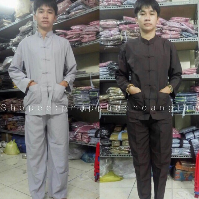 [Mã WASTCOOL giảm 15% tối đa 50K đơn 99K] Quần áo đi chùa # Lãnh tụ nam | BigBuy360 - bigbuy360.vn