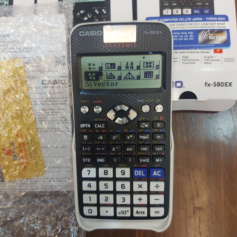 MÁY TÍNH CASI O 580EX HÀNG NHẬP THÁI LAN