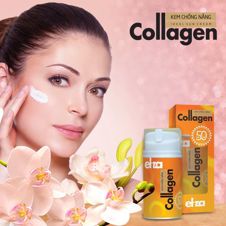 KEM CHỐNG NẮNG ELIZA COLLAGEN SPF50 PA+++
