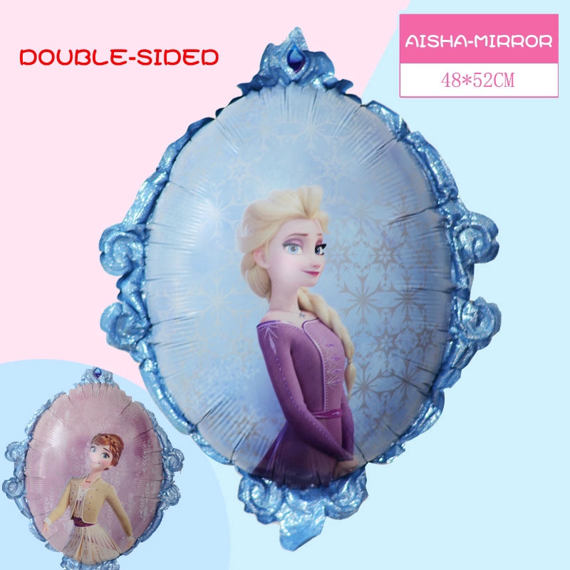 Bộ 5 cái bong bóng lá nhôm trang trí tiệc hình công chúa Elsa