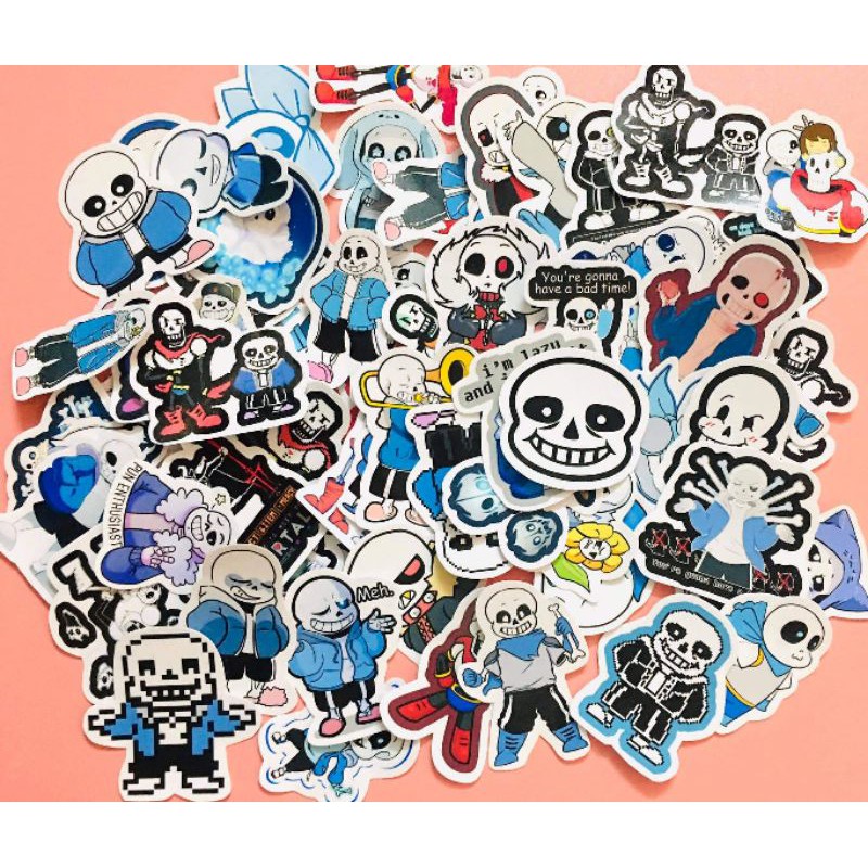 10-50 hình sticker San Undertale decal ( random hình)
