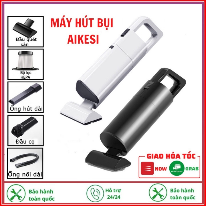 Máy Hút Bụi Cầm Tay Mini AIKESI LB-8001 - Sac Pin Tiện Lợi , Nhiều Chế độ hút khác nhau