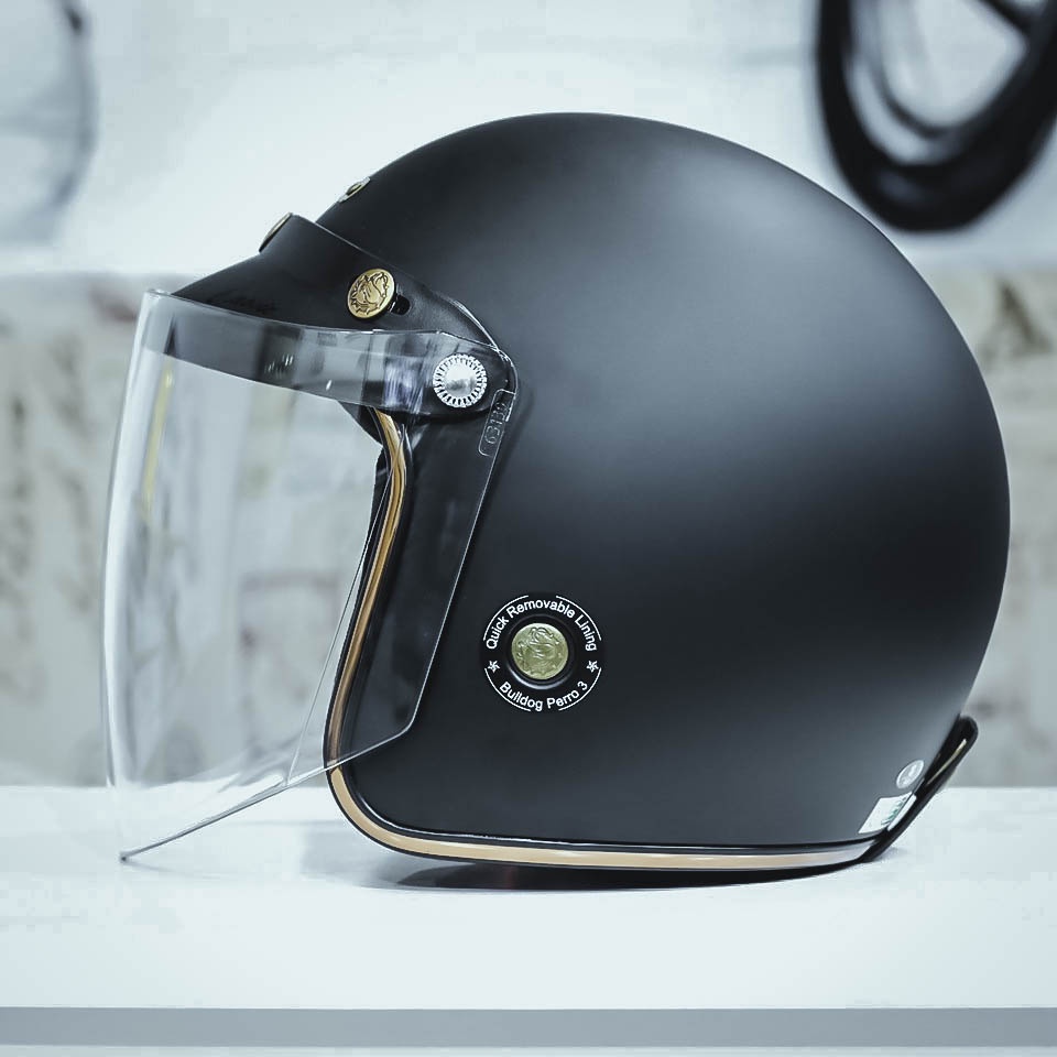 Kính chắn mũ bảo hiểm 3/4 Bulldog K7  - BIKER.176 - Mũ bảo hiểm chính hãng Vũng Tàu