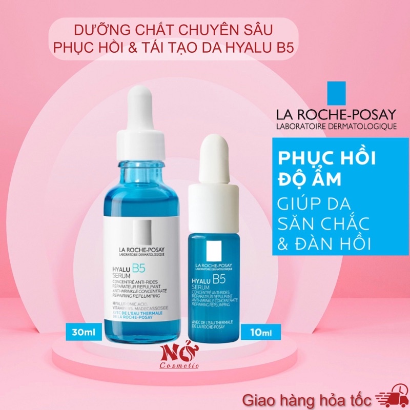 Minisize La Roche Posay Serum Hyalu B5 Dưỡng Chất Chuyên Sâu Tái Tạo Làn Da Giúp Săn Chắc Và Đàn Hồi Hơn 10ml