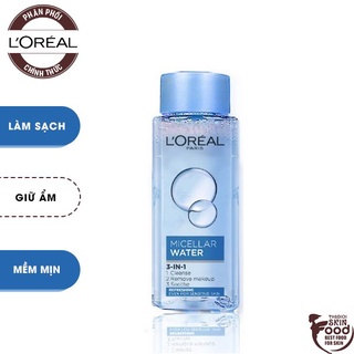 [Mini 30ml] Nước Tẩy Trang Làm Sạch Tươi Mát 3 In 1 Cho Da Dầu L'oreal Micellar Water Refreshing