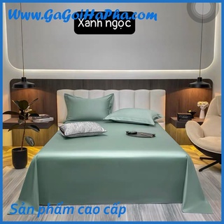 Bộ ga gối lụa 3 món cao cấp, bộ ga giường lụa cao cấp cao cấp lụa loại 1