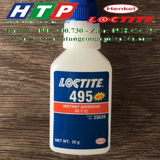 Keo dán nhanh khô loctite 495 - 20gr