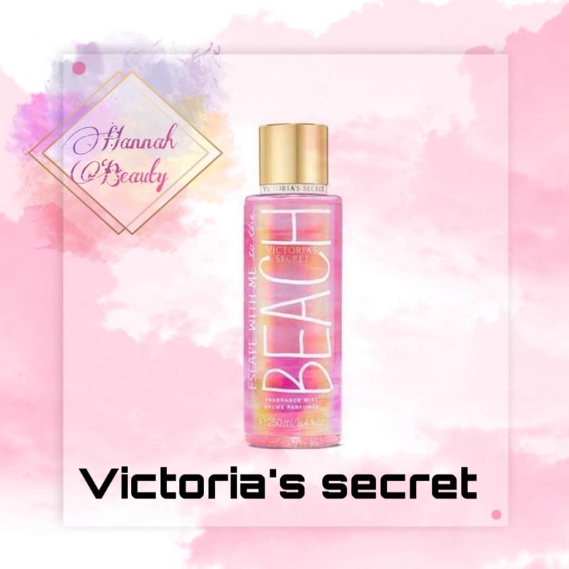 ♘ VICTORIA'S SECRET® Xịt Thơm Body Mist - Escape With Me To The Beach 250ML ♘