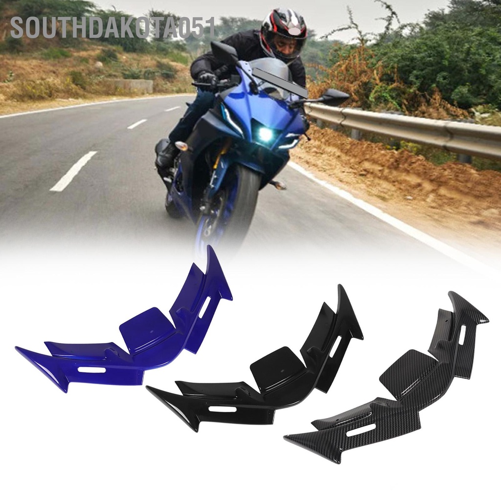 [Hàng HOT] Cánh gió phía trước xe máy ABS chống mài mòn Trang trí đèn pha cho YZF R15 V4 2022+【Southdakota051】