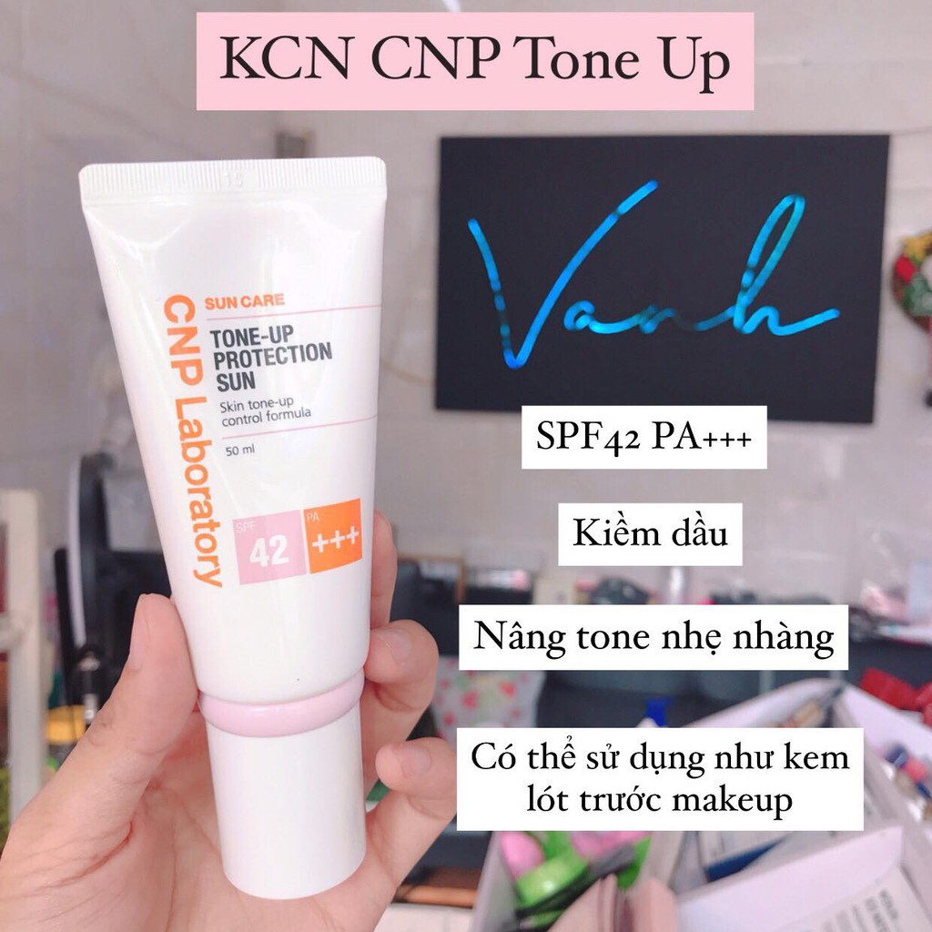 Kem chống nắng CNP LABORATOR Tone-Up Protection Sun SFP 42 PA +++