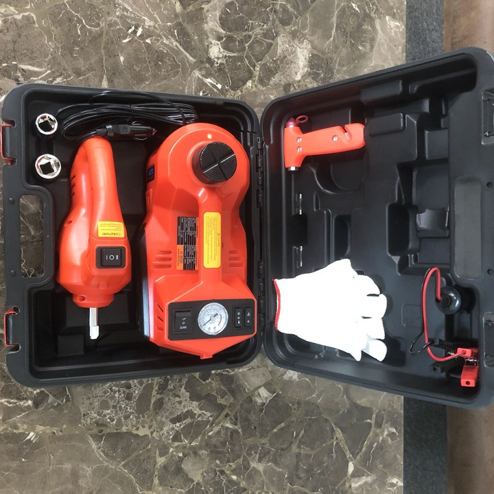 Bộ nâng kích gầm 5 tấn, con đội điện 3 trong 1 nhãn hiệu ROGTZ