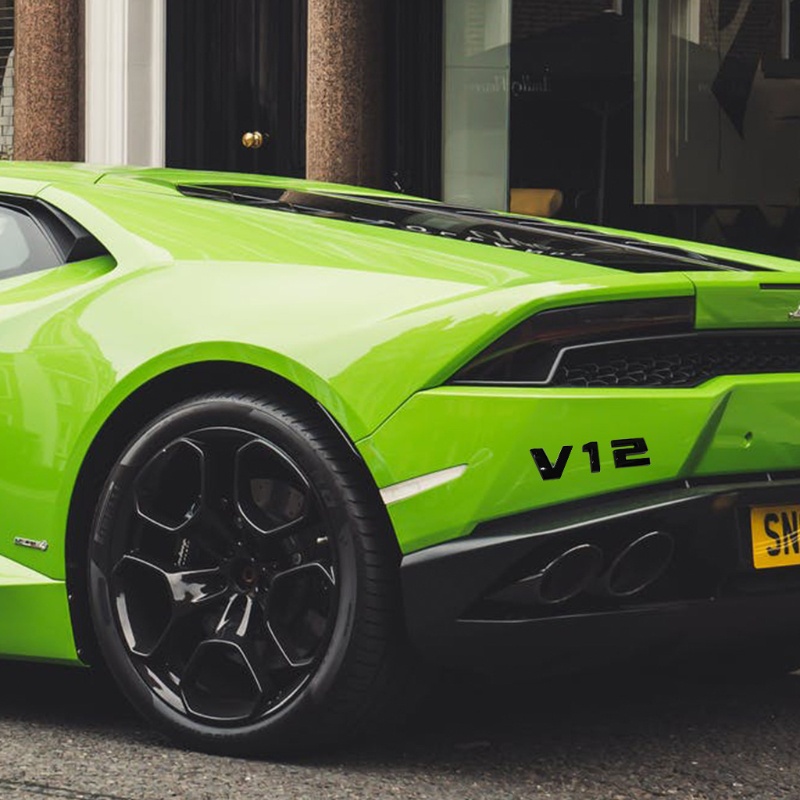 Miếng Dán Trang Trí Xe Hơi Màu Trắng Đen Không Phai