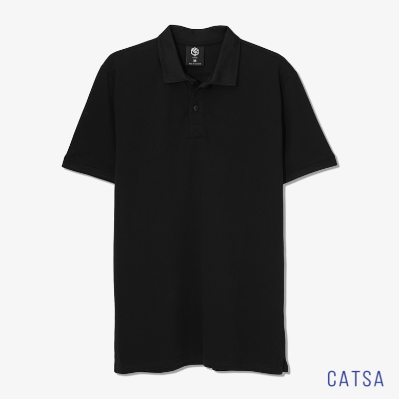 Áo polo nam chất liệu thun Cá sấu SPANDEX CROCODILE có độ thấm hút, co giãn tốt CATSA ATP301- 302- 303- 306