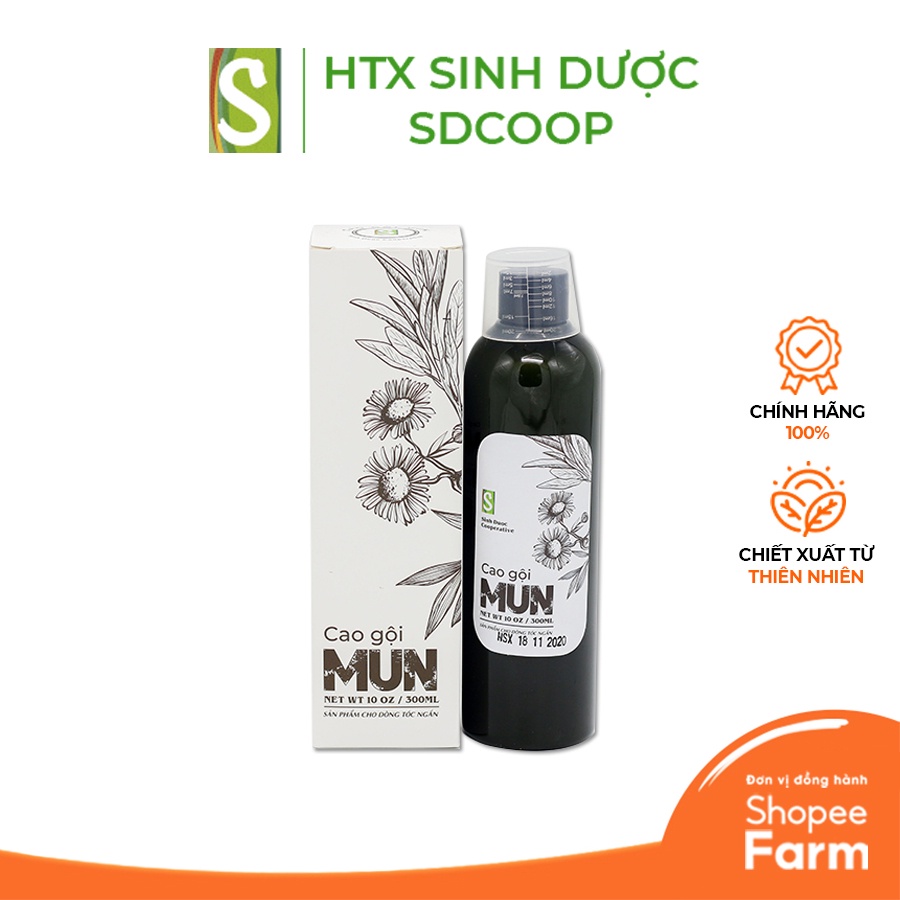 Cao gội đầu MUN HTX Sinh Dược 300ml