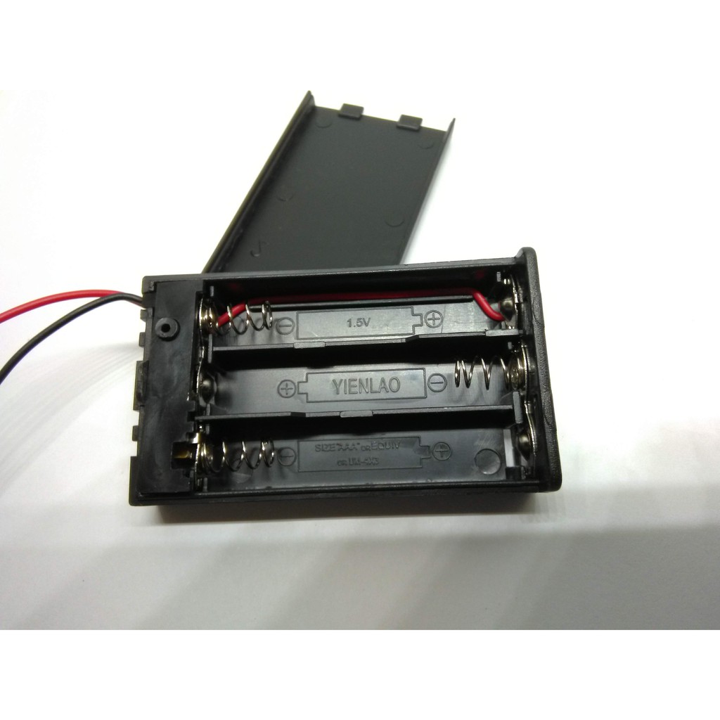 Đế pin đũa AAA 1/2/3/4 cell mắc nối tiếp