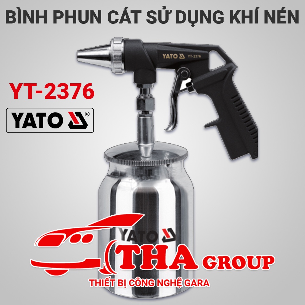 Bình Phun Cát Sử Dụng Khí Nén Yato Made in Balan