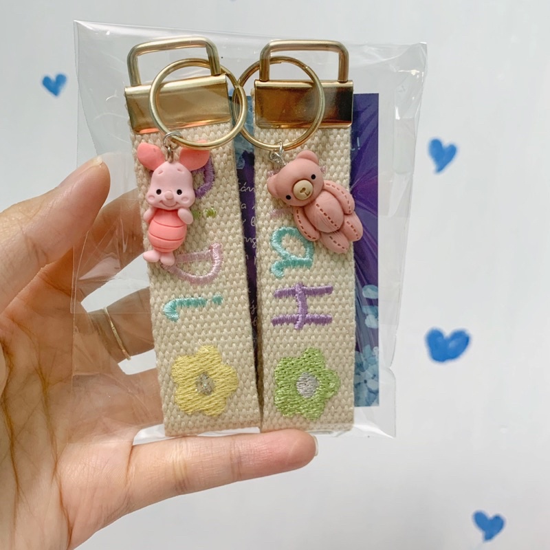 MÓC KHOÁ NAME TAG GẮN BALO/ TÚI XÁCH EM BÉ THEO YÊU CẦU