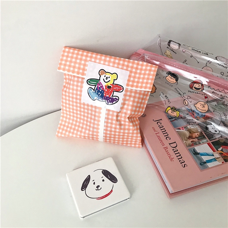 Bao Bì Lớn Màu Cam Kẻ Sọc Túi Kẹo / Túi Quà | BigBuy360 - bigbuy360.vn