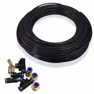 Set 10m dây ống phun sương 8mm chất lượng cao cho máy bơm phun sương