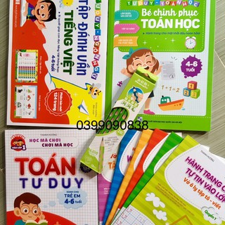 Combo tập hành trang cho bé vào lớp 1