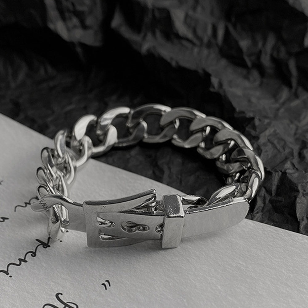 Vòng Đeo Tay Kiểu Xích Đơn Giản Thời Trang Cho Nam Và Nữ