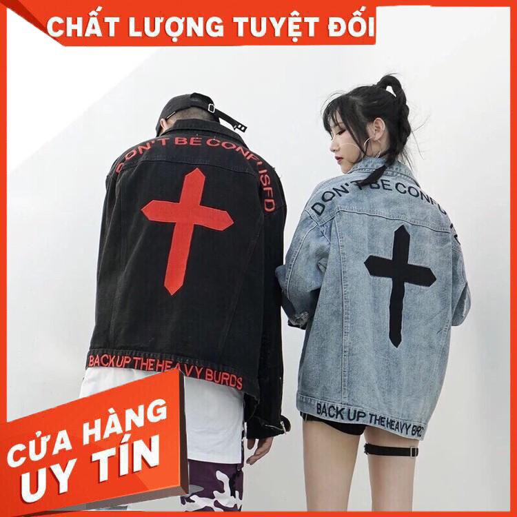 Nhập WAP11 giảm 20k đơn từ 200k - KHOÁC JEAN UNISEX CHO NAM VÀ NỮ