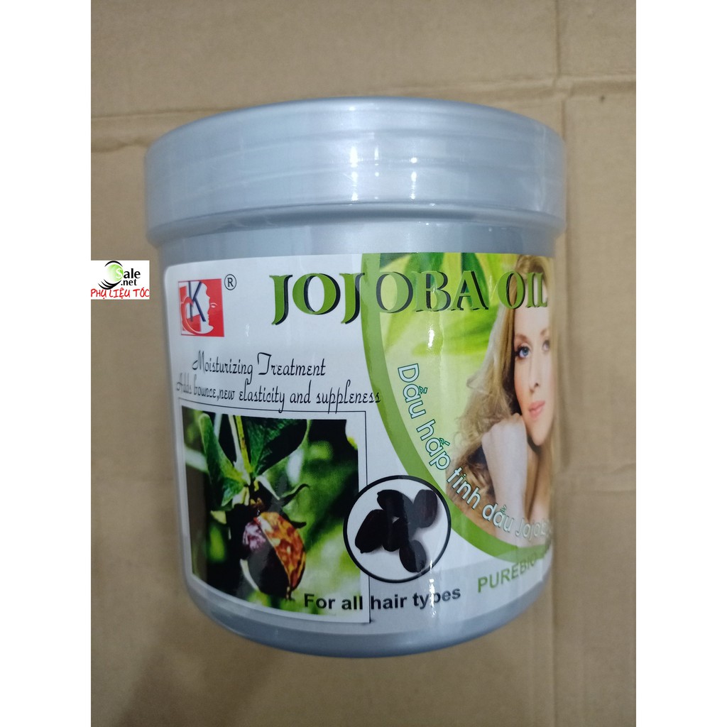 1000ml Dầu hấp tóc Jojoba - chuyên sỉ phụ liệu tóc