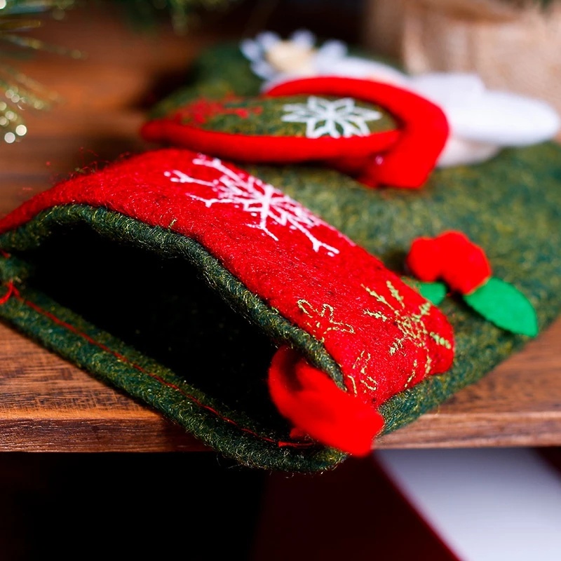 [MỚI] Vớ Giáng sinh mini hình ông già Noel/người tuyết/tuần lộc/gấu 3D [Christmas]
