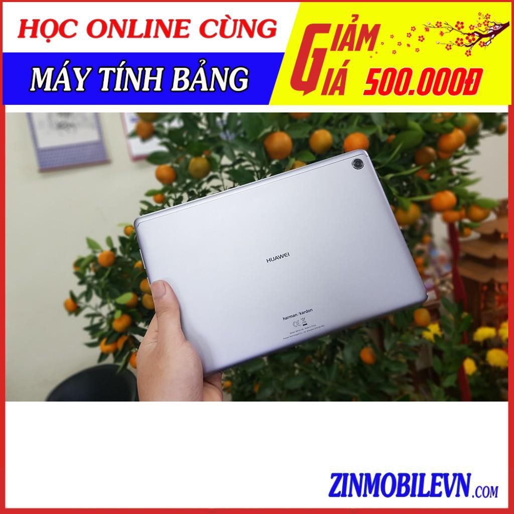 Máy tính bảng Huawei MediaPad M5 Lite 10 - Âm Thanh 3D - 4 Loa Harman Kardon | Hỗ trợ 4G - Nghe gọi, nhắn tin/ Màn 2,5D | WebRaoVat - webraovat.net.vn