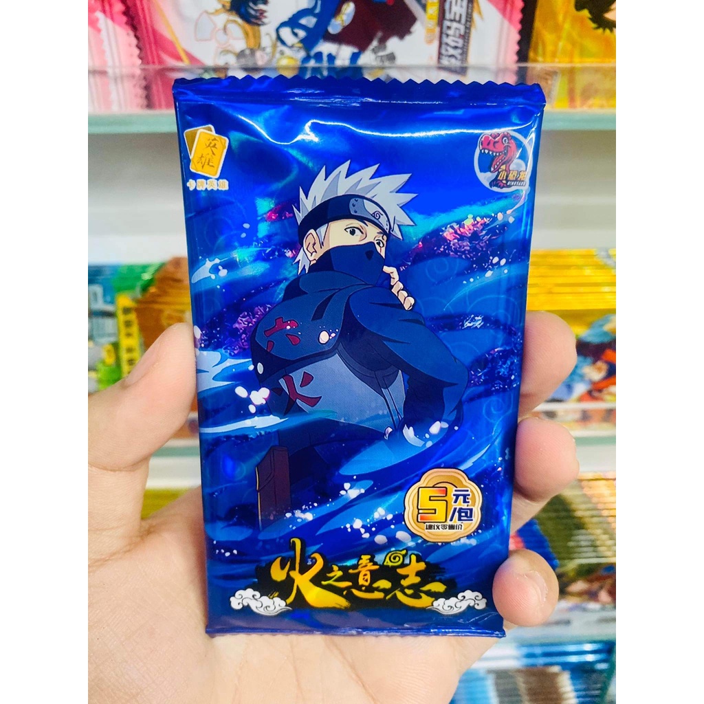 Tổng hợp Set 5 ảnh thẻ nhân phẩm Anime Naruto ngẫu nhiên - Chính hãng Kayou