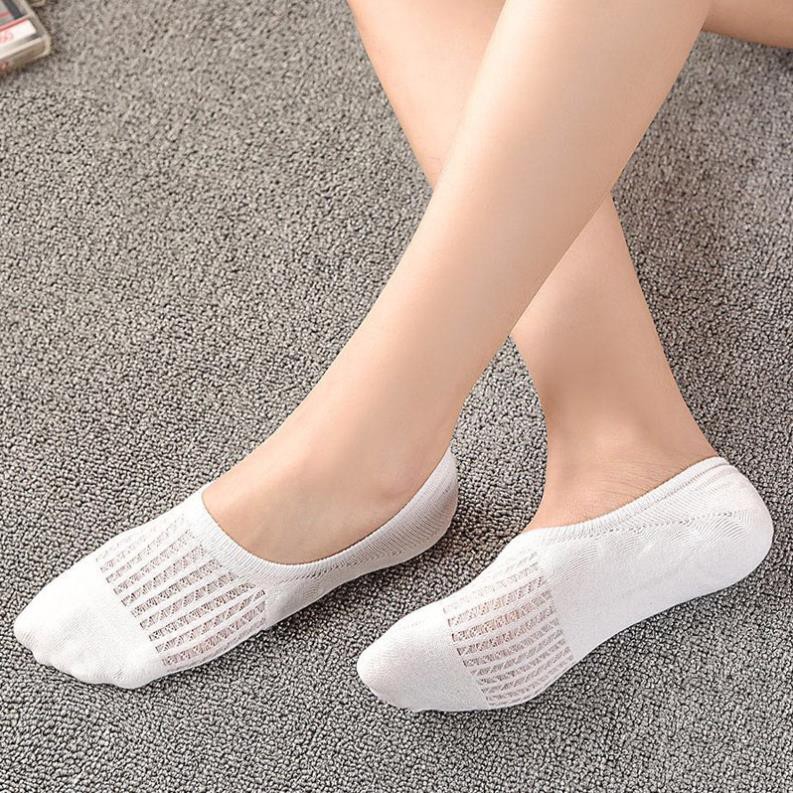 Tất nữ cổ ngắn SOLANO tất vớ nữ cổ thấp co giãn đi giày búp bê, giày thể thao chạy bộ, yoga, tập gym FAS-001322
