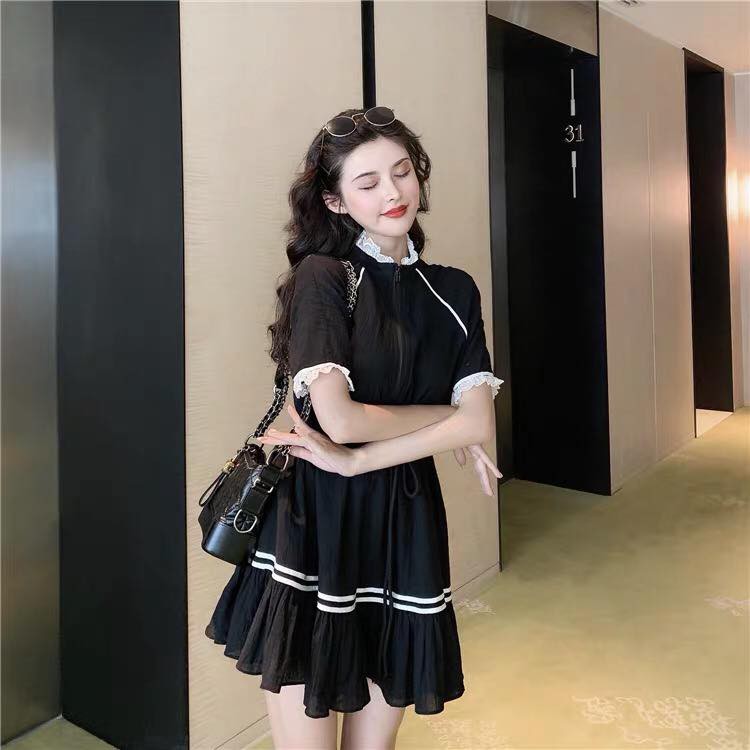 VÁY ĐEN LOLITA NỮ ĐẸP