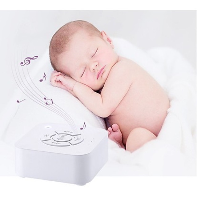 Máy Nghe Tiếng Ồn Trắng (máy white noise tạo tiếng ru giúp bé ngủ ngon, sâu giấc) [ babyboo]