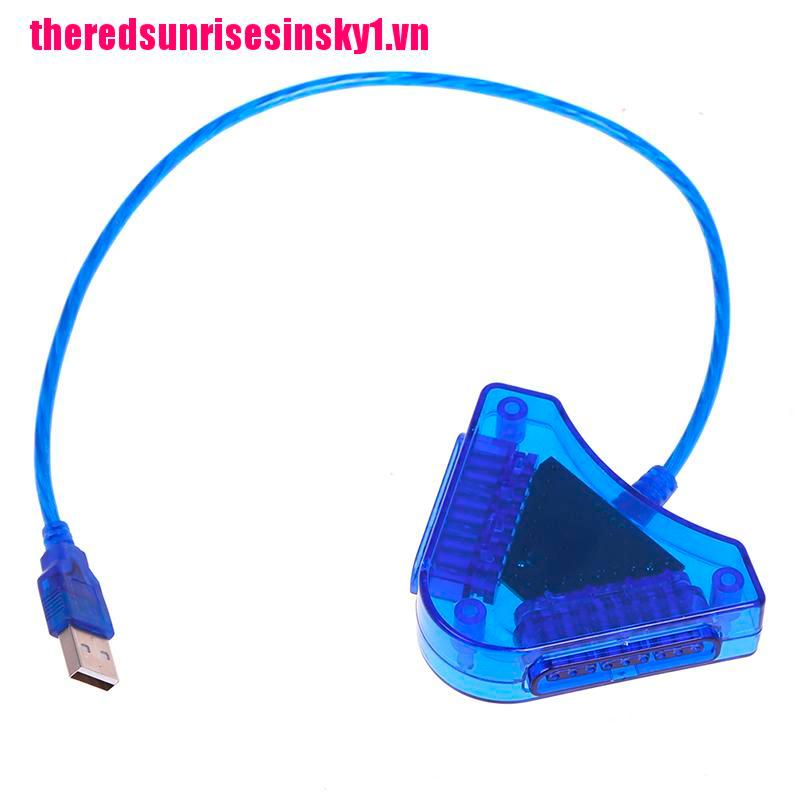 (3C) Giắc Chuyển Đổi 1pc Game Usb Dual Player Adapter Adapter For Ps2 Usb