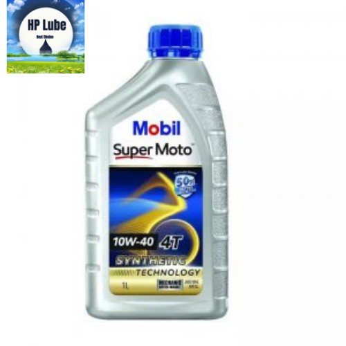 Nhớt Mobil Xe Máy 10w40, 20w50 0.8L/1L Cho Xe Số, Xe Tay Ga Chính Hãng Nhập Khẩu Singapore