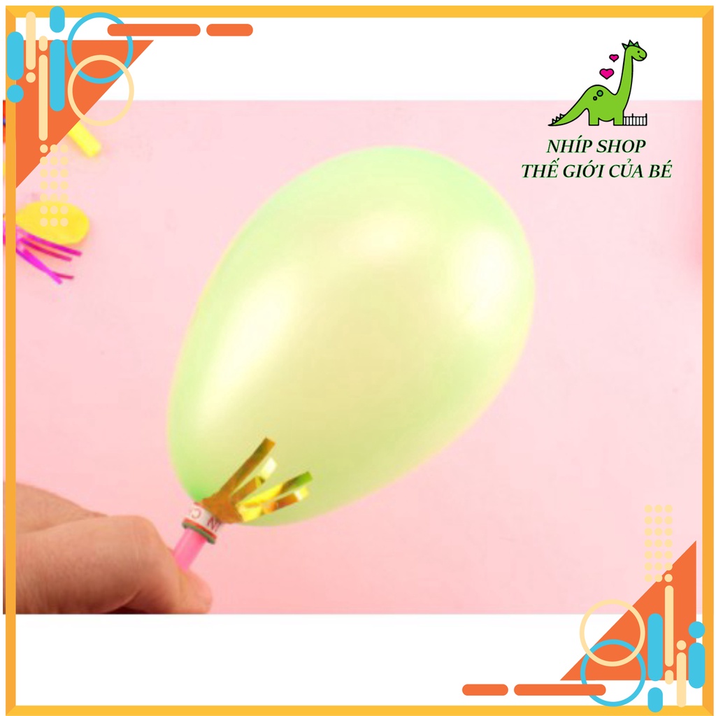 Còi Thổi Bóng Bay Cho Bé Vui Nhộn