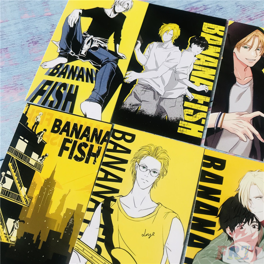 Set 30 Thẻ Ảnh Phim Hoạt Hình Banana Fish