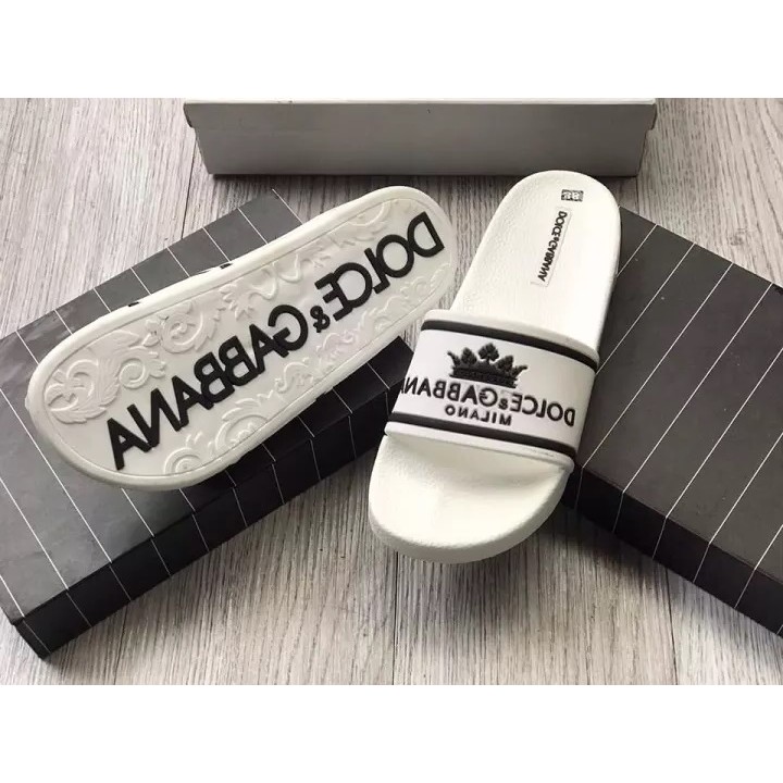Dép  dolce gabbana nam nữ full size, xả kho dép dolce gabbana [ Free ship đơn từ 50k]