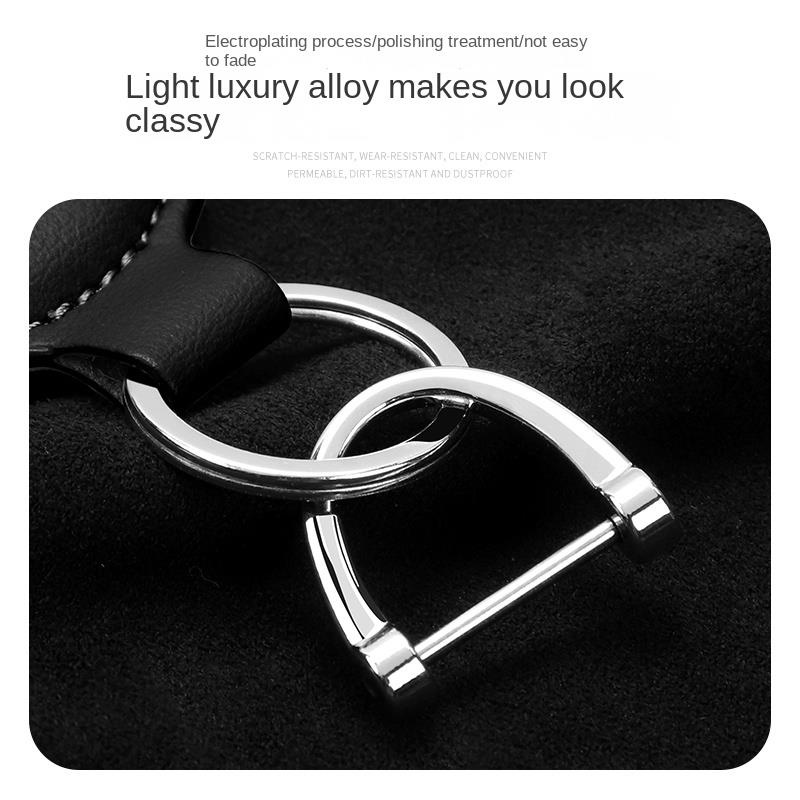 Móc Chìa Khóa Bằng Da Và Hợp Kim Cho Xe Vinfast vf8 VF9 VF E34 VF E34 VF5 VF7 LUX2.0