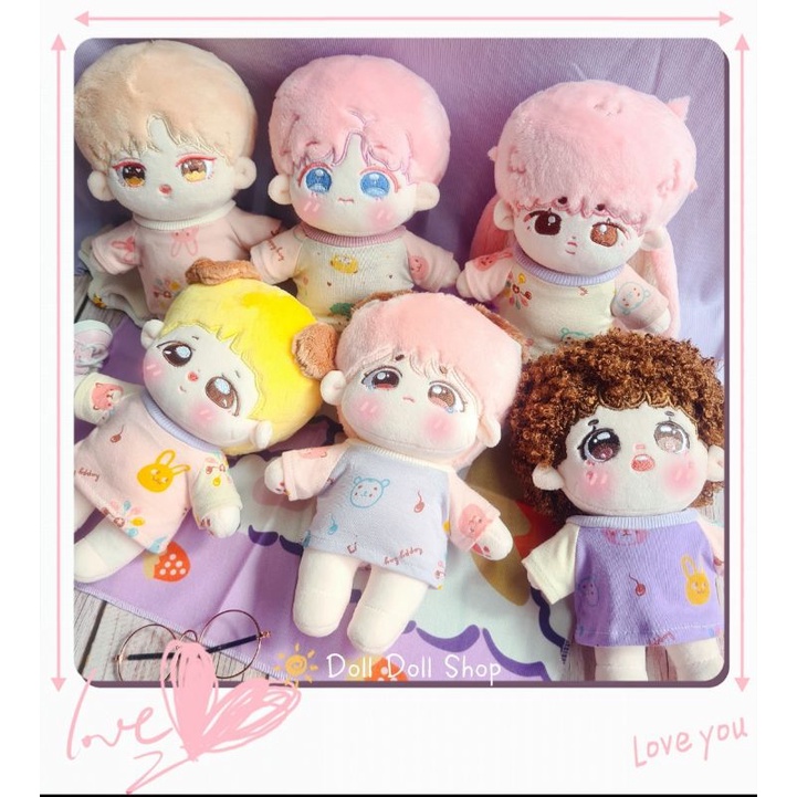 VẢI THUN MAY OUTFIT DOLL, SCRUNCHIES 🐹