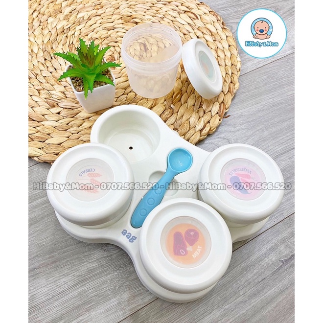 SET 4 HỘP ĐỰNG THỨC ĂN AAG