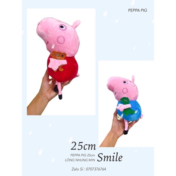 Heo PEPPA Siêu Đáng Yêu,Hàng Có Sẵn,Lông Nhung Mềm