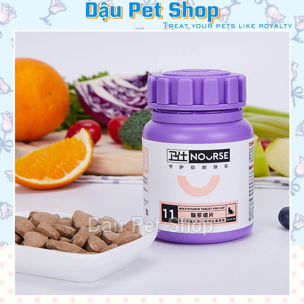 NOURSE 11 - Vitamin Tổng Hợp Dành Cho Mèo