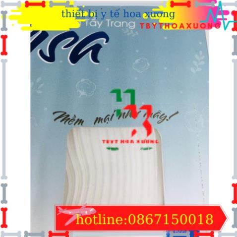 [Hàng Chính Hãng] Bông Tẩy Trang Chuyên Sâu Elisa Của Bảo Thạch Mềm Mịn 100 Miếng