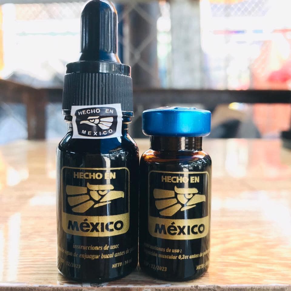 Mexico GT-R tăng bo, tải cựa, lỳ đòn (1cc), dành cho gà đá.