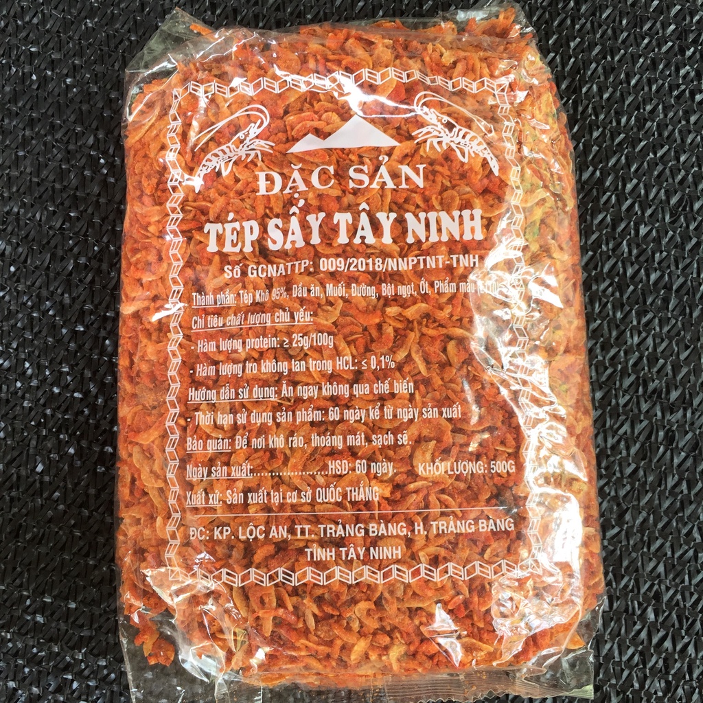 500Gr/BỊCH TÉP SẤY TÂY NINH - MÓN ĂN ĐẶC SẢN - HÀNG CHÍNH GỐC