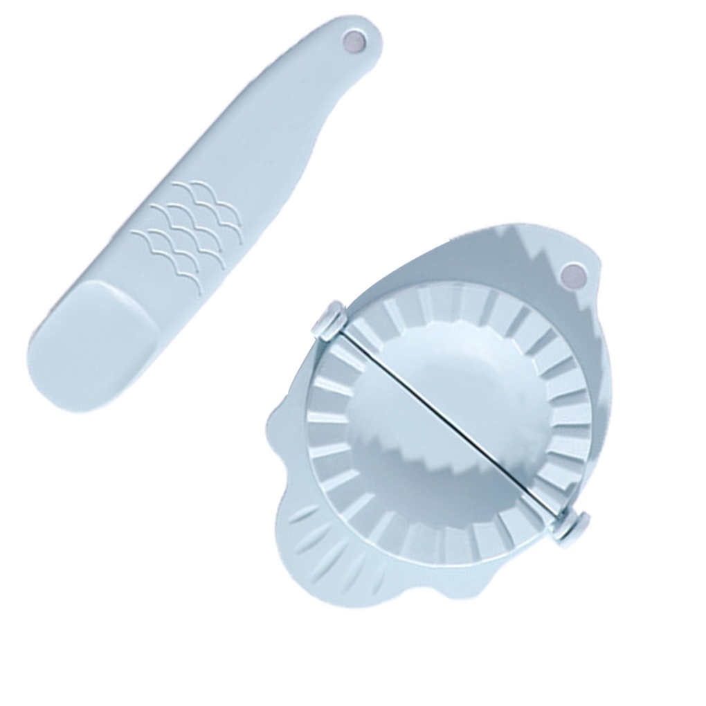 Bộ 2 Khuôn Nhựa Làm Bánh Xếp Tiện Dụng